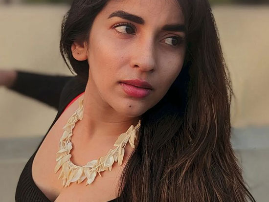 Staggering Poses of Komalee Prasaad In Black